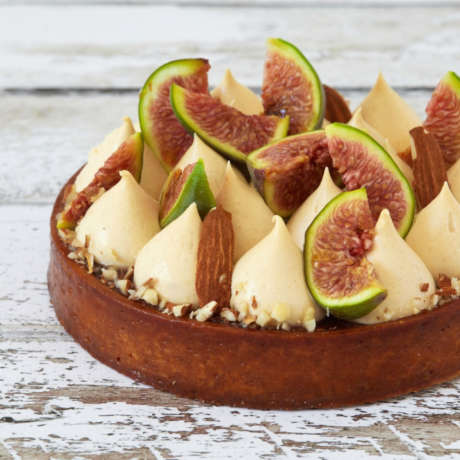 Recipe Tarte aux figues & aux amandes