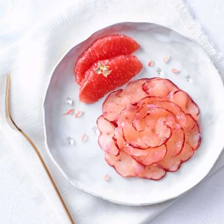 Recipe Lobster carpaccio with citrus fruits
