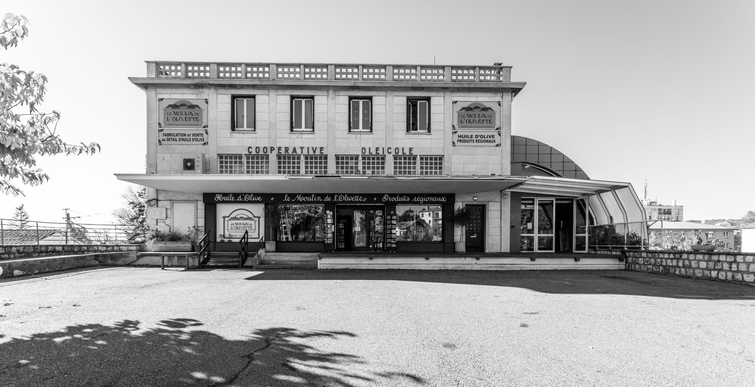 Moulin de l'olivette N&B