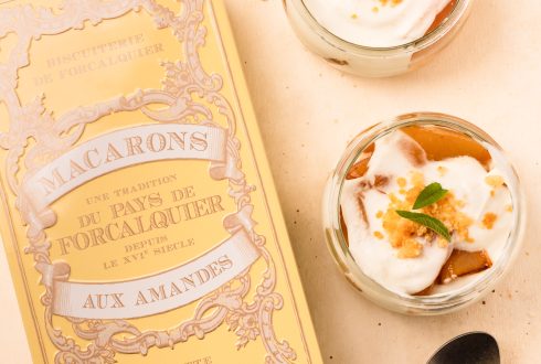 recette verrine macarons