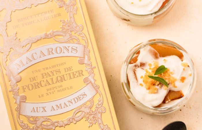 recette verrine macarons