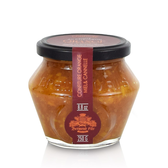 confiture orange miel et canelle