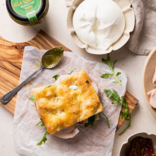 Sandwich italien au pesto genovese