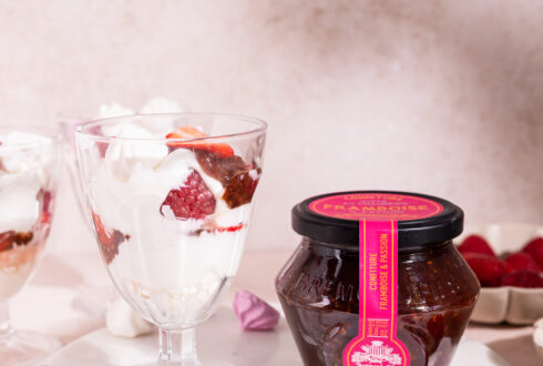 recette fromage blanc fruits rouges