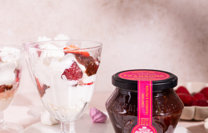 recette fromage blanc fruits rouges