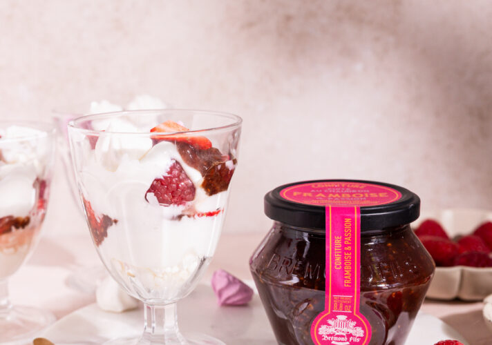 recette fromage blanc fruits rouges
