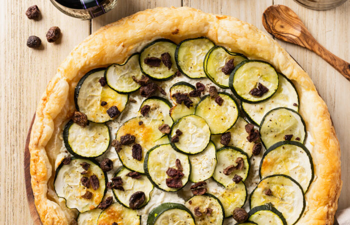 recette tarte courgette