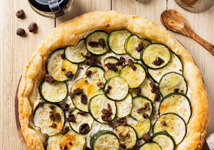 recette tarte courgette