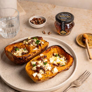 butternut au miel à la truffe