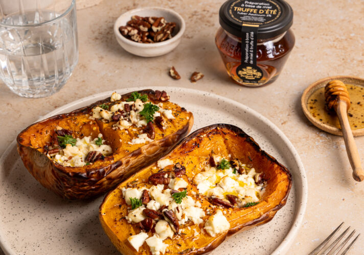 butternut au miel à la truffe